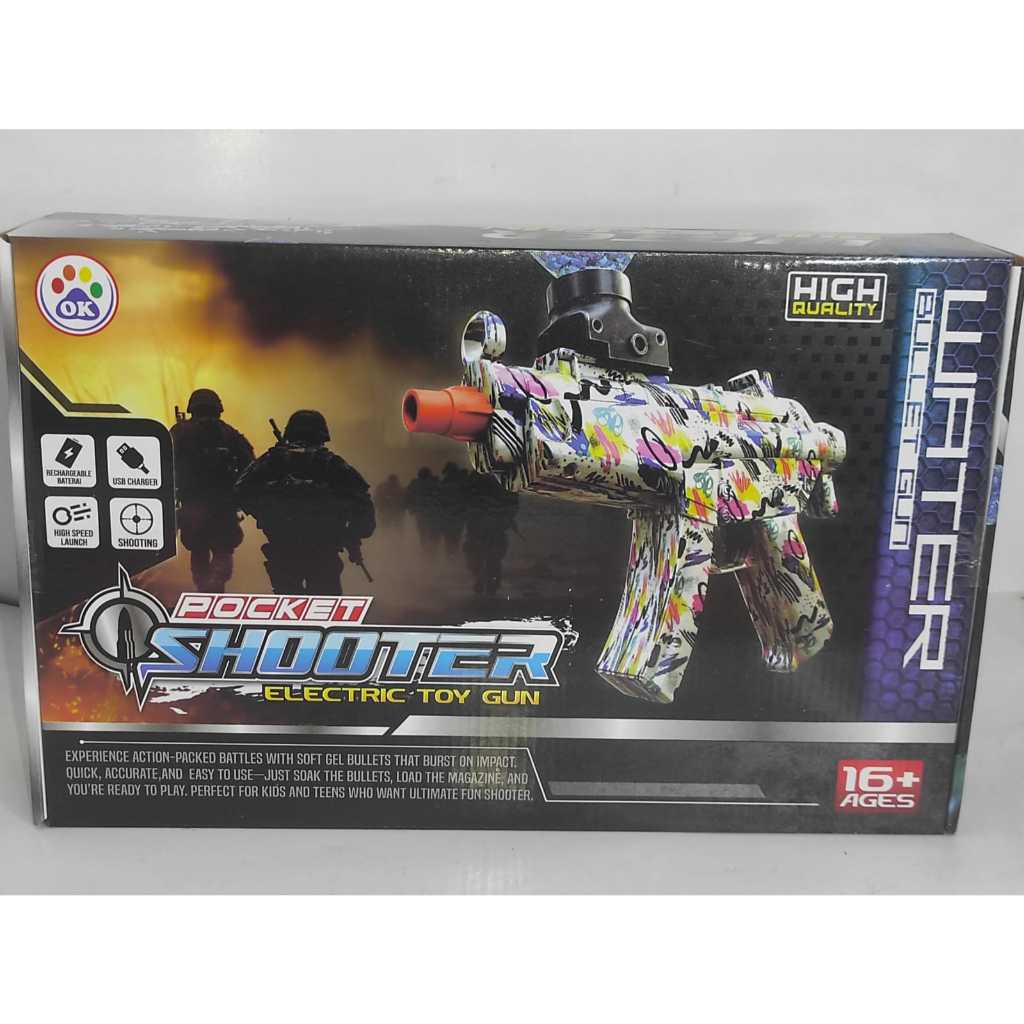 Mainan Water Gel High Speed Shoot Gel Blaster Toy Gun OW 18