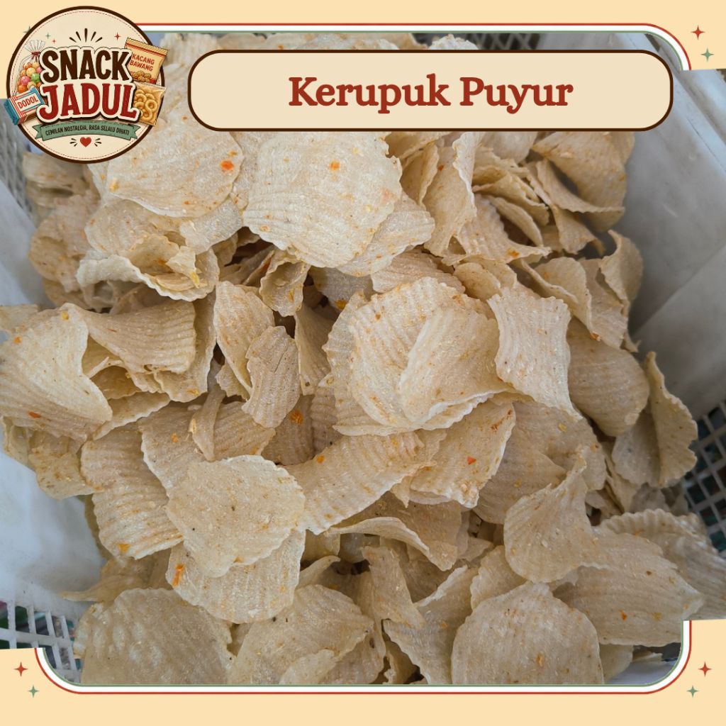 Kerupuk Puyur Mentah 1 Kg