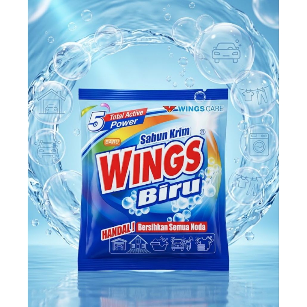 Sabun Krim Wings Biru