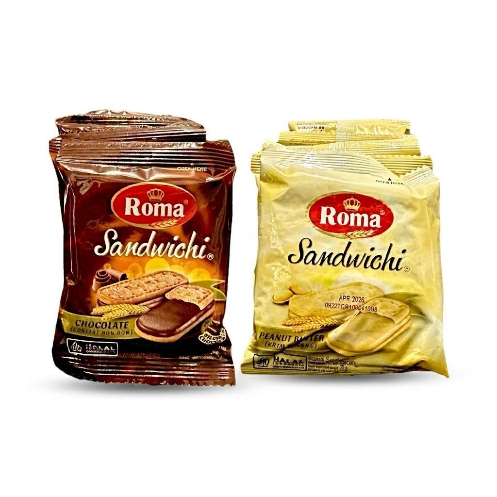 Roma Biskuit Sandwich Renceng