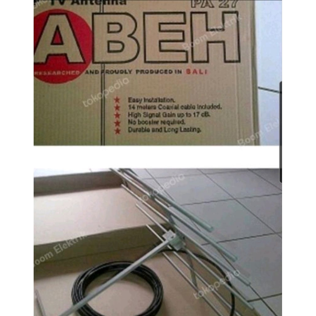 Antena Kabeh 10Meter/14meter/20meter