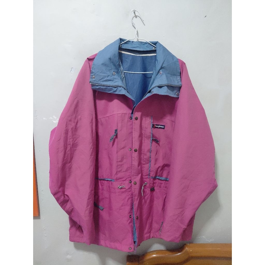 Jaket outdoor berghaus goretex vintage