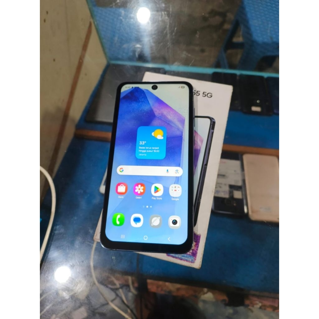 Samsung galaxy A55 8/256 5G resmi normal lengkap