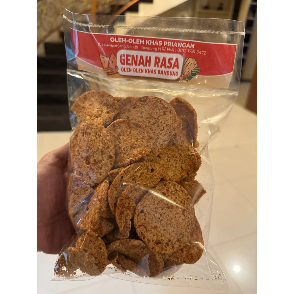 Basreng Cikruh Pedas Daun Jeruk 250 g & 500 g — foto detail 4 dari 7
