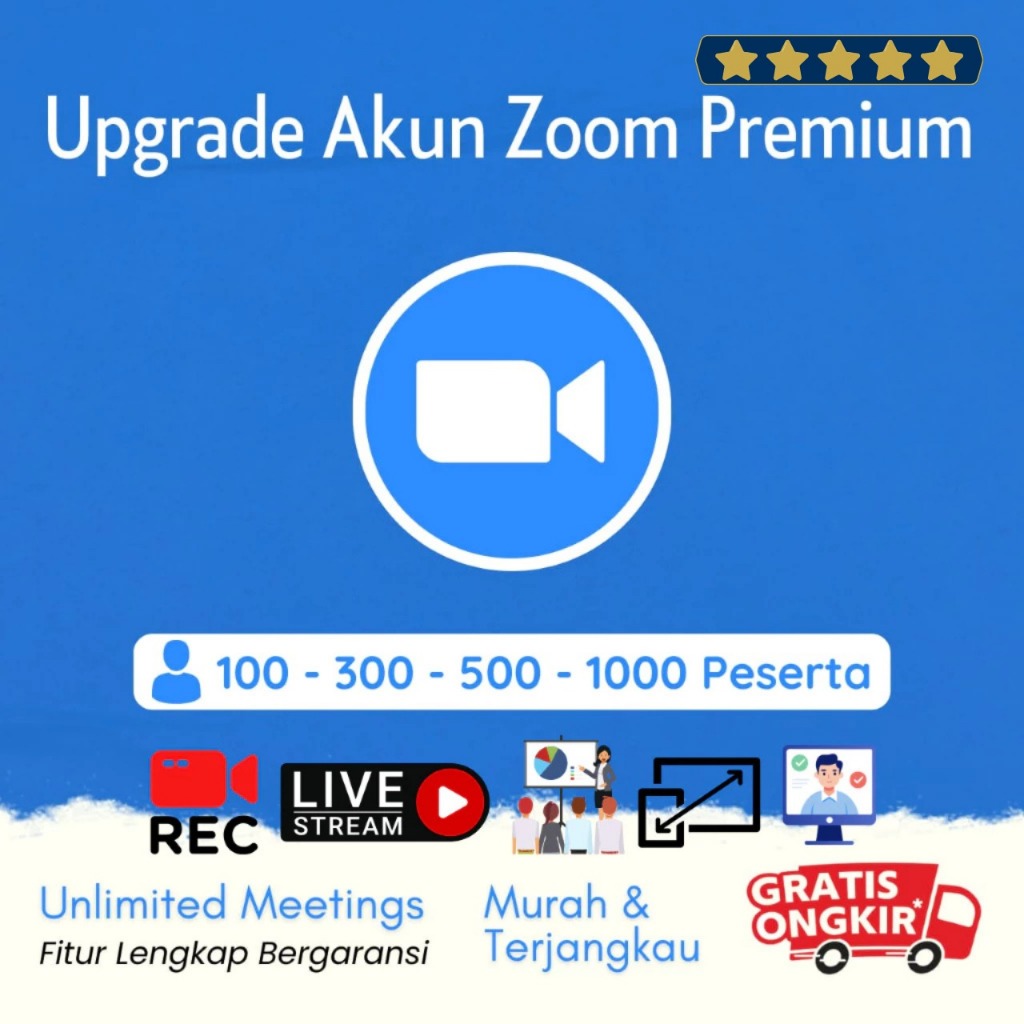 ZOOM MEETING PAKET HARIAN FULL GARANSI
