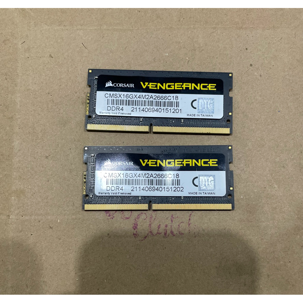 Corsair 16GB 2666Mhz Dual channel