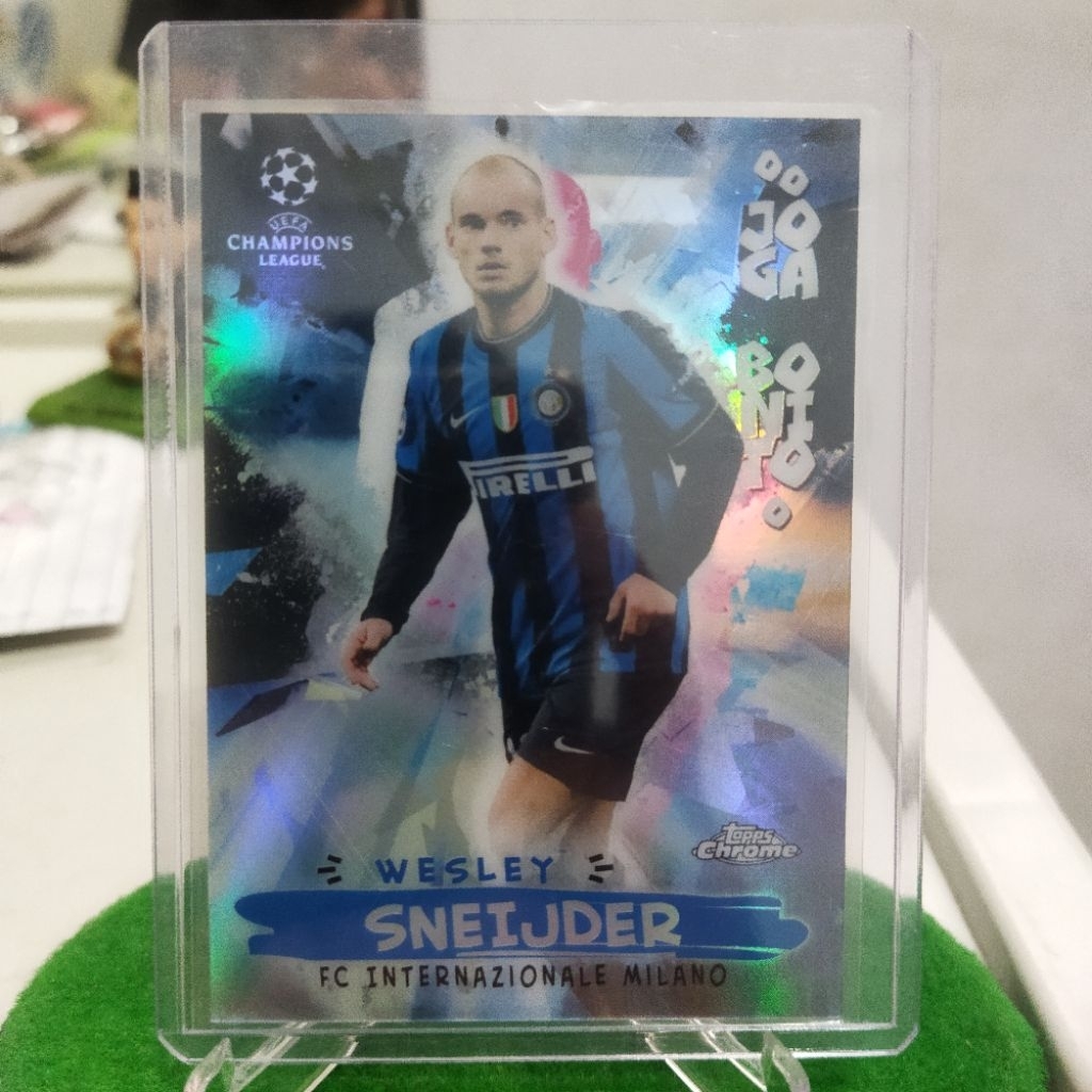 Topps Chrome Case hit Inter Sneijder