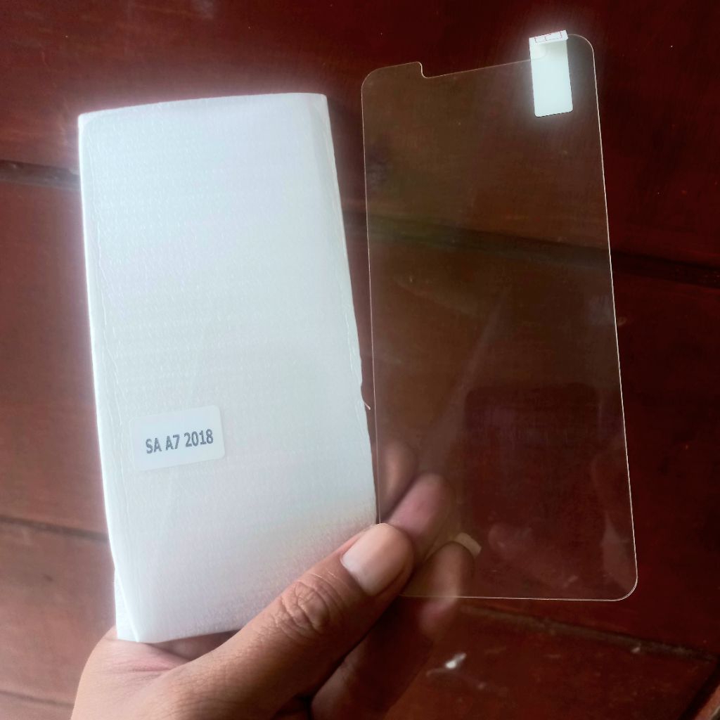 Tempered Glass Samsung Galaxy A7 2018 Clear Bening