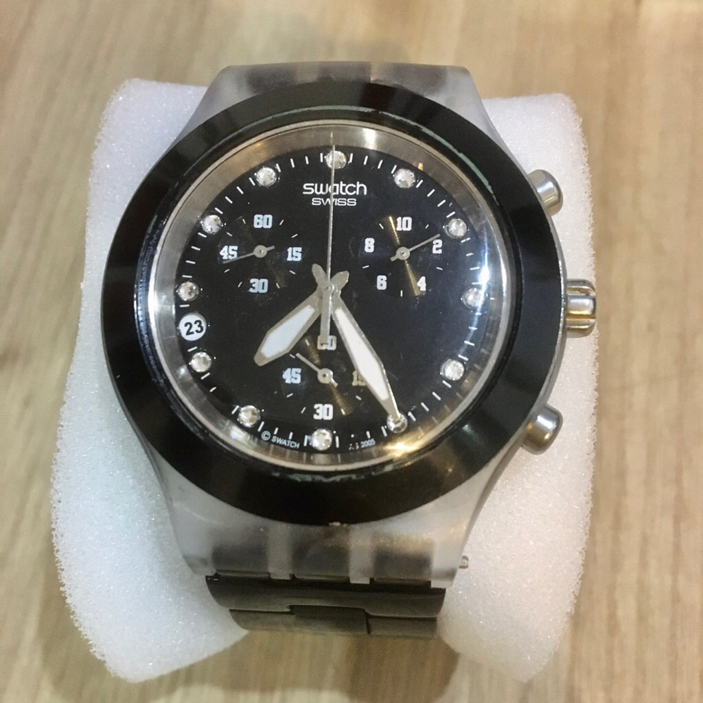 Swatch Irony Chrono Diaphane “Full Blooded” SVCK4035