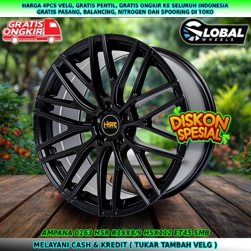Velg ring19 velg mobil Tiguan| Clubman| Jetta| GLory 580| Mercy| Audi| dll velg hsr ampana R19