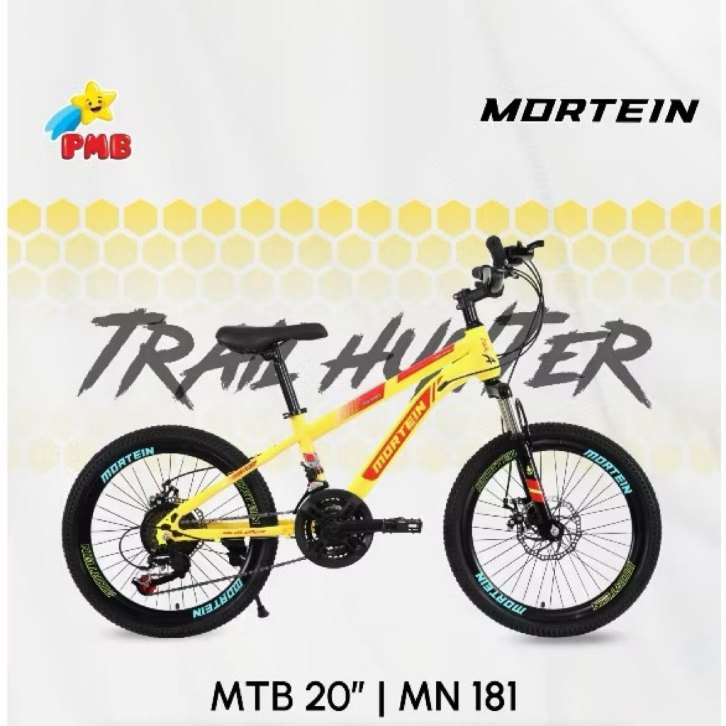 Sepeda Gunung MTB MORTEIN MN 181 Ukuran 20 inch