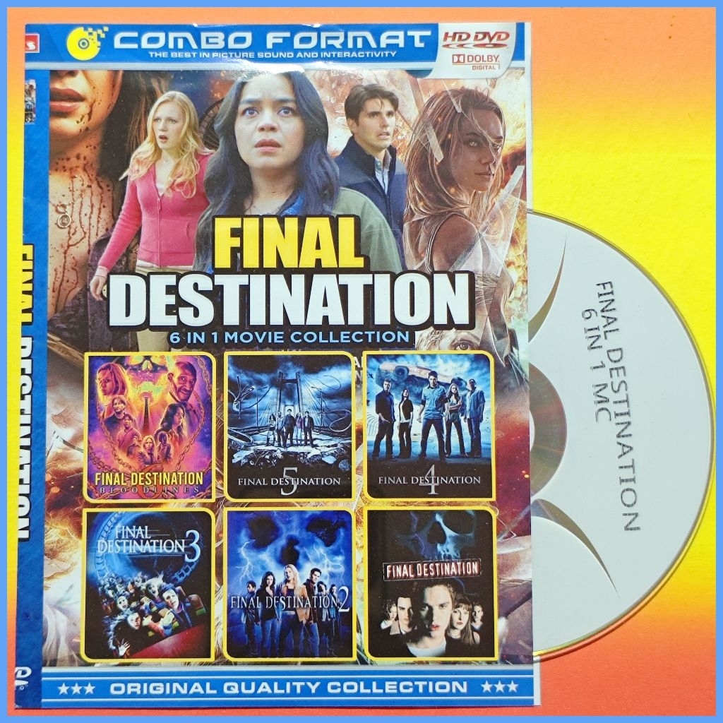 Kaset Film Barat Action Koleksi Final D Edisi Pilihan Lengkap Teks Indonesia 6in1