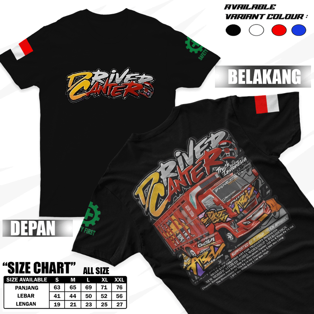 Kaos Truck Canter New Artikell Kaos Truck Mania Kaos Truck Dewasa Kaos Truck Oleng - Baju truck Driv