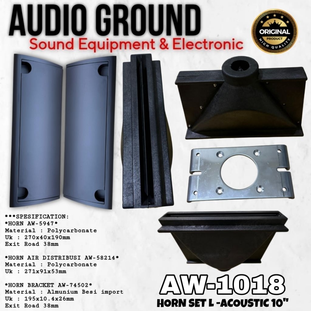HORN POLYCARBONATE IMPORT L-ACOUSTIC AW-108 ORIGINAL PRODUCT