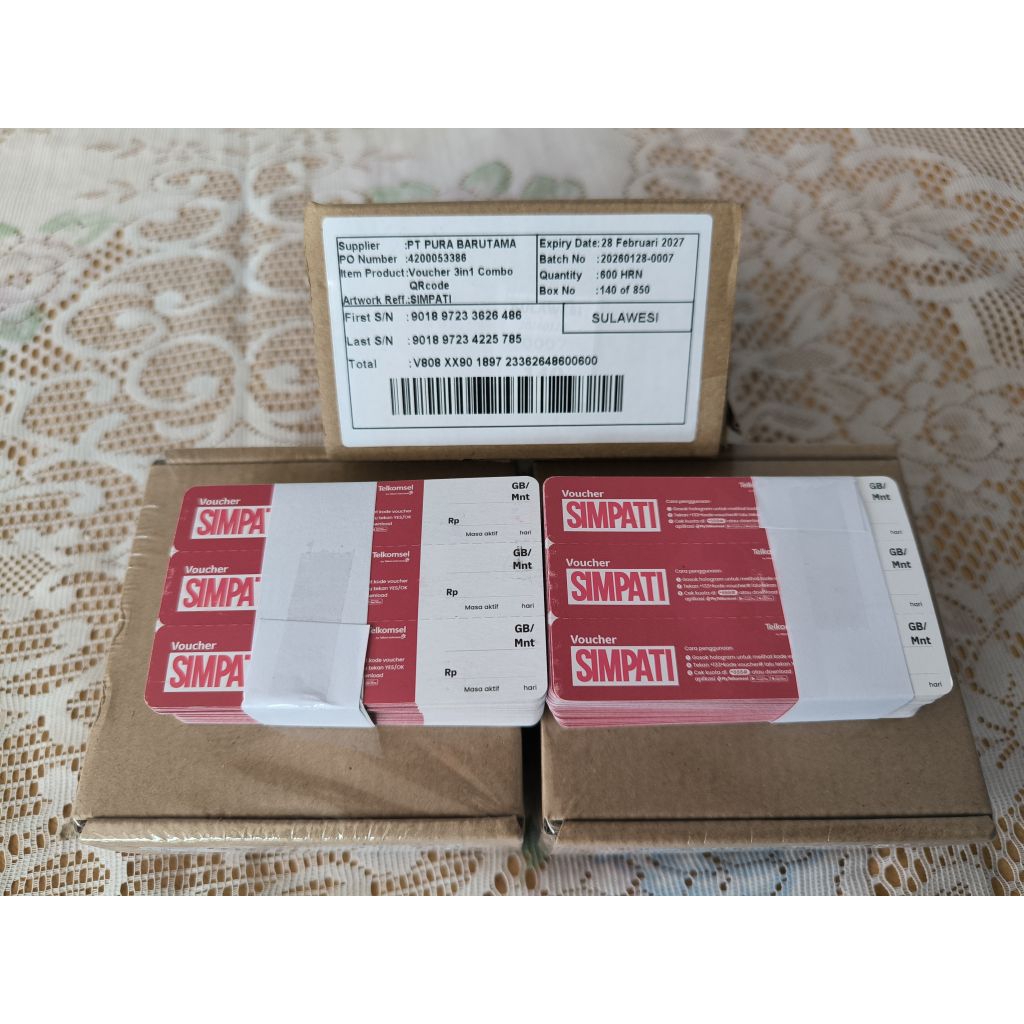 Voucher Zero Telkomsel SULAWESI EXP 28 FEB 2027 TERMURAH