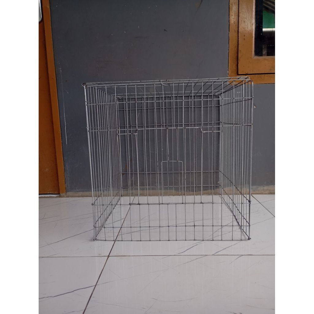 kandang ayam Kate segiempat/kotak ukuran 50×50 galvanis termurah