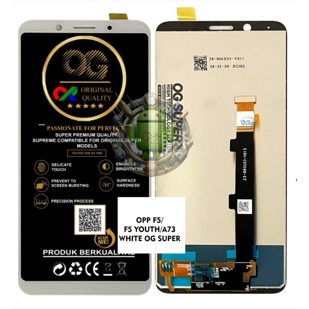 LCD OPPO F5/LCD TOUCHSCREEN OPPO F5/F5 YOUTH/A73 FULLSET ORIGINAL