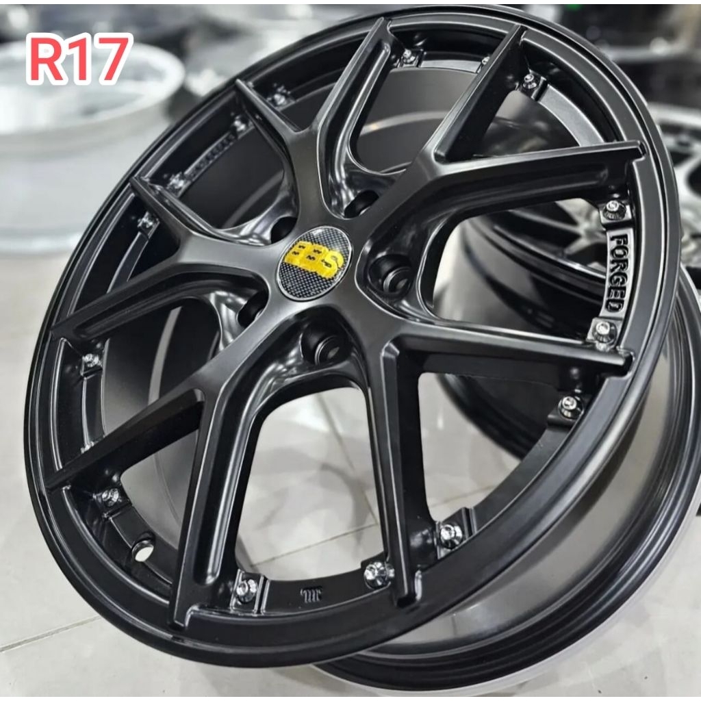 Velg BBS F1 R17 Mate Black 5x114