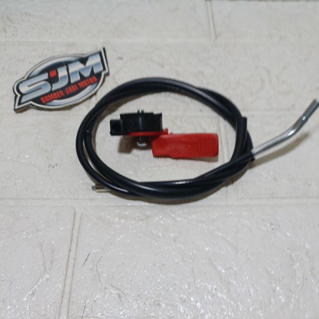 MERAH-Kabel Cuk Choke Suzuki Rc100 Rc 100 RC RC80 Crystal Dan Handel Cuk Choke Suzuki Rc100 Rc100 RC