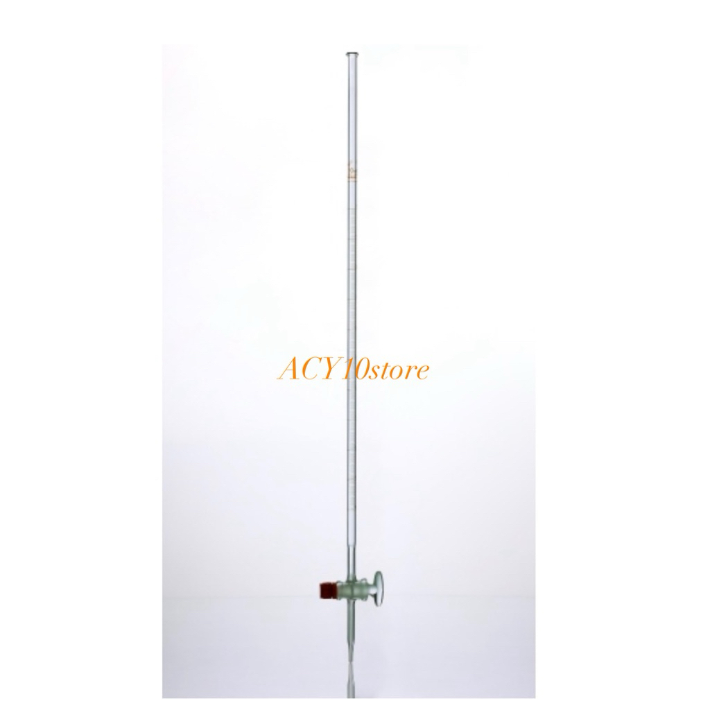 IWAKI Buret / Burette, Clear, Glass Stopcock 10ml, 25ml, 50ml, 100ml