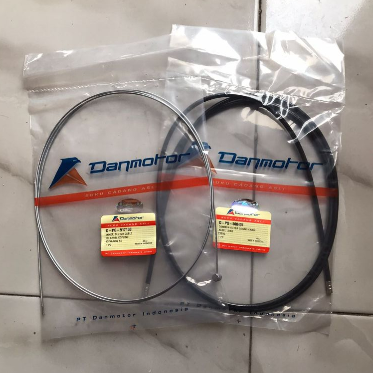 Kabel Kopling Luar dan Dalam Original Danmotor All Vespa Classic