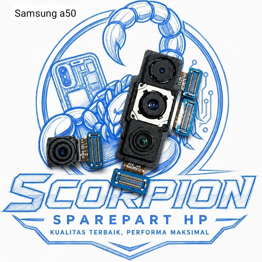 Samsung A50 bekas cabutan original satu set