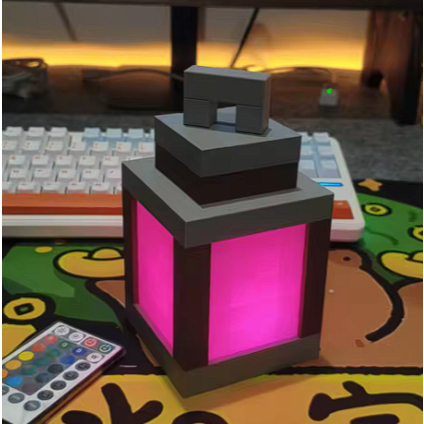 My world around the night light with the same pixel lamp bedside LED atmosphere light Creative Lante