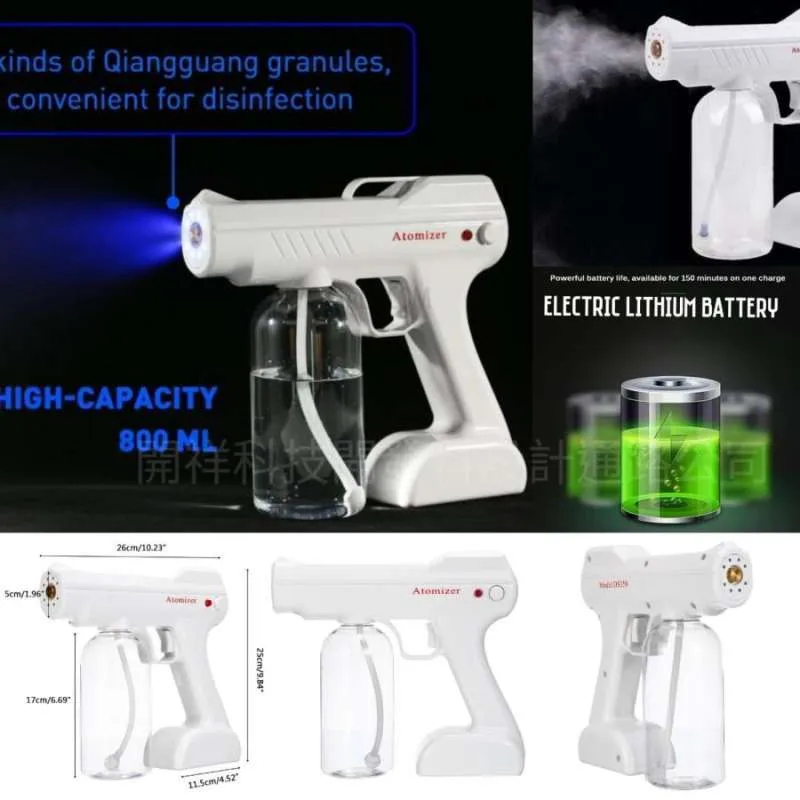 Nano Gun Spray Atomizer Portable Desain Modern Efisiensi Energi