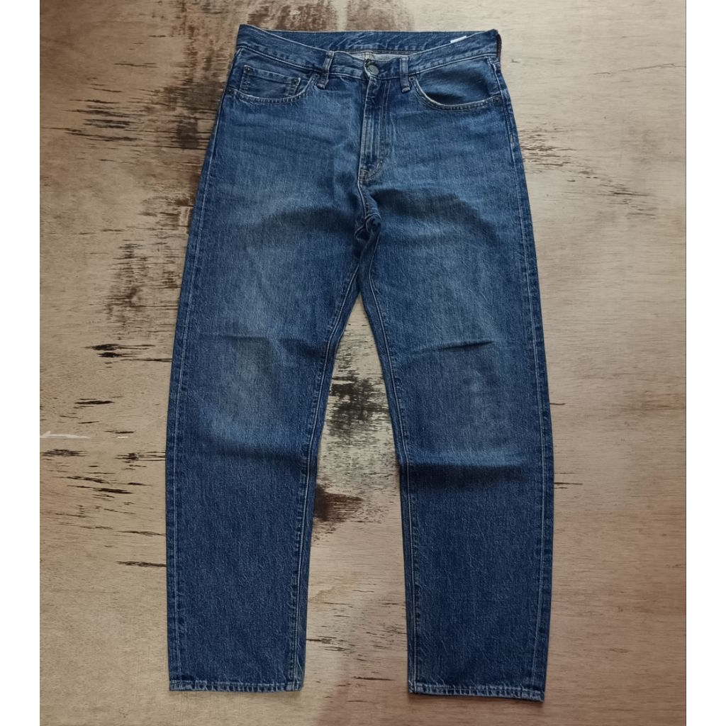 Celana Jeans GU Reguler Straight Size 31