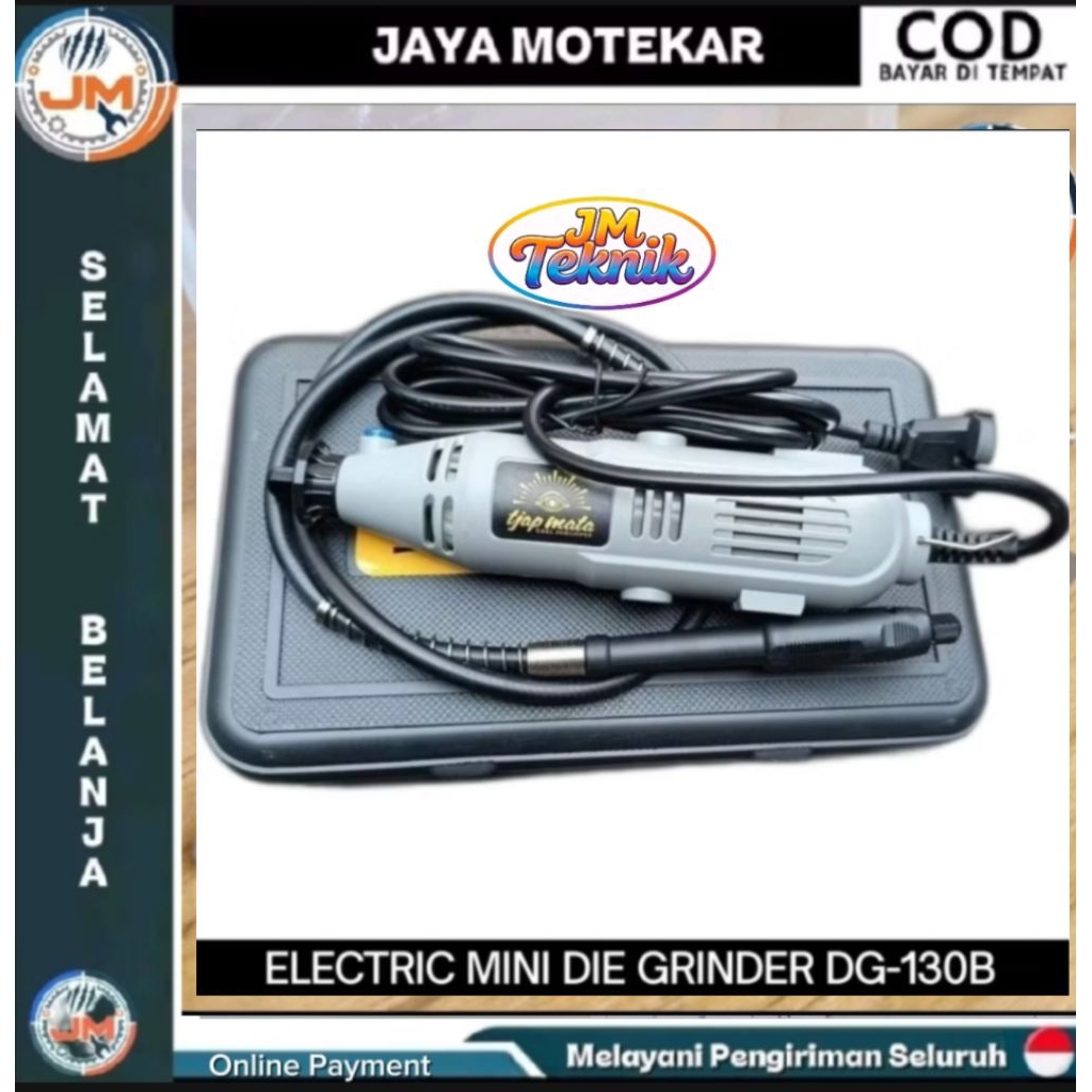 Mesin Bor Tuner Listrik Mini | Gerinda Mini Serbaguna Set Box