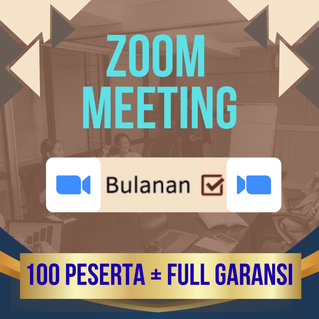 zoom Pro 100 300 Peserta Unlimited Bergaransi