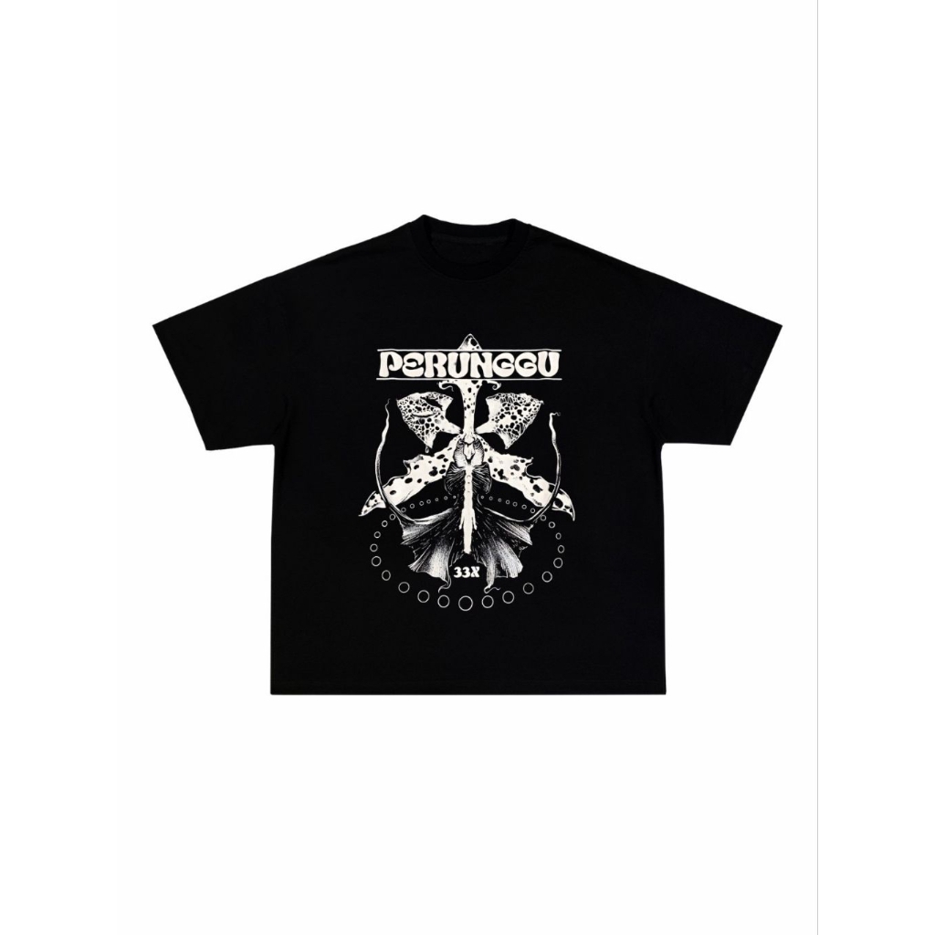 Tshirt Perunggu black