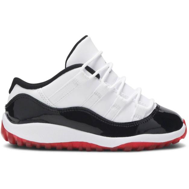 Ready Stock Nike Air Jordan 11 Retro Low “Concord Bred” Toddler (TD) 505836-160