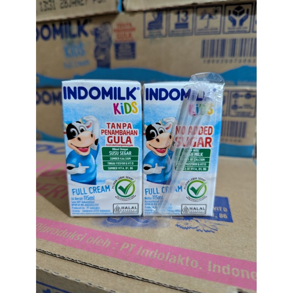 Indomilk kids uht full cream (dus)