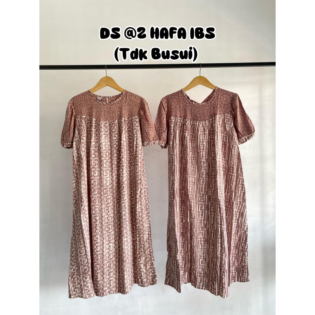 Batik Luza ~ Daster Hafa Lengan Pendek by Batik Luza