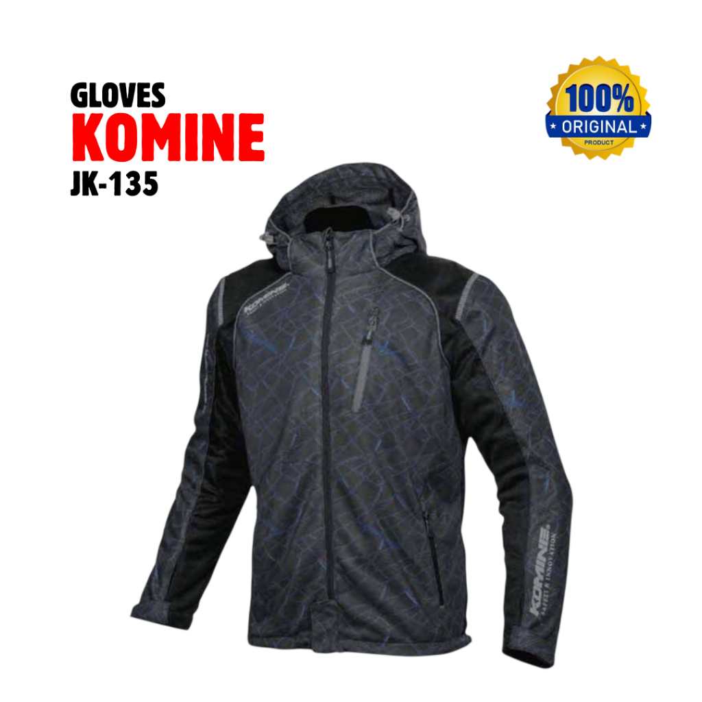 JAKET KOMINE JK-135 RIDING JACKET PARKA FULL MESH ORIGINAL