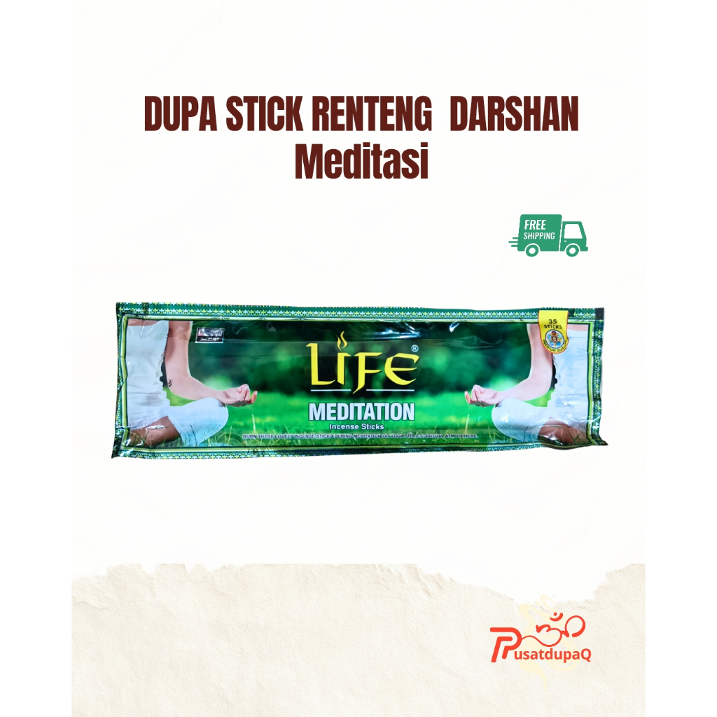 Dupa Life Meditasi Renteng Hio By Darshan India