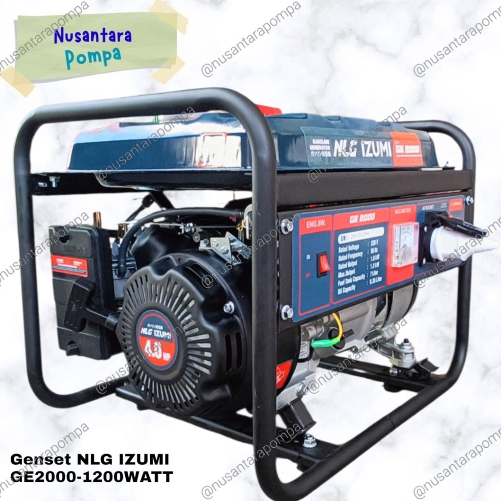 Genset NLG IZUMI GE-2000 (1200WATT)