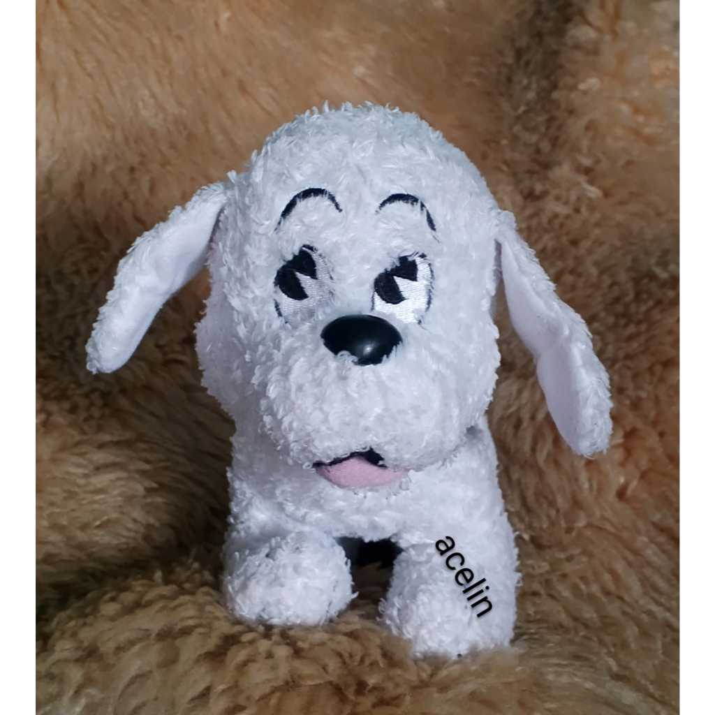 Rare Pudgy The Puppy From Betty Boop Stuffed original - Tinggi-+27cm