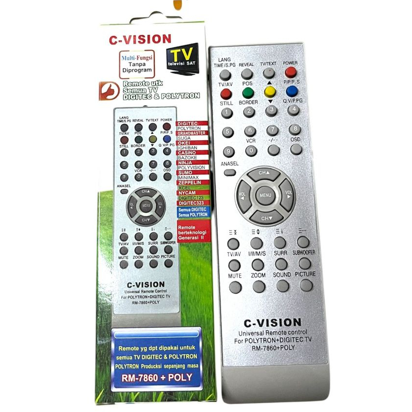 Remot tv RM-7860 REMOT C-VISION ups