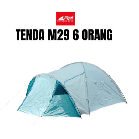 Rei Tenda Camping M29/T001 Kapasitas 6 Orang Arei Outdoorgear