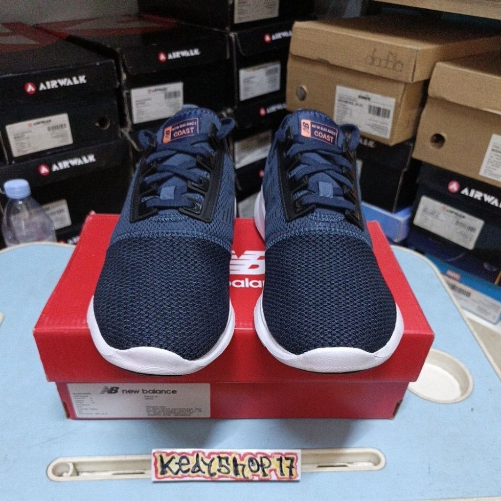Sepatu Olahraga Pria NWBLC (MCSTLXC4) Petrol-Galaxy Navy Original Resmi Sport station.