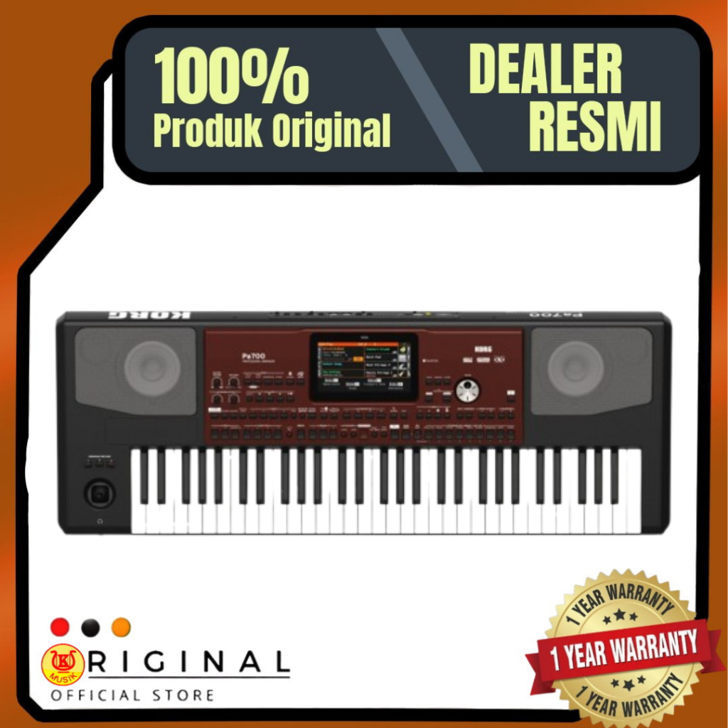 Keyboard KORG PA700 / PA-700 / PA 700 Versi Indonesia Garansi Resmi