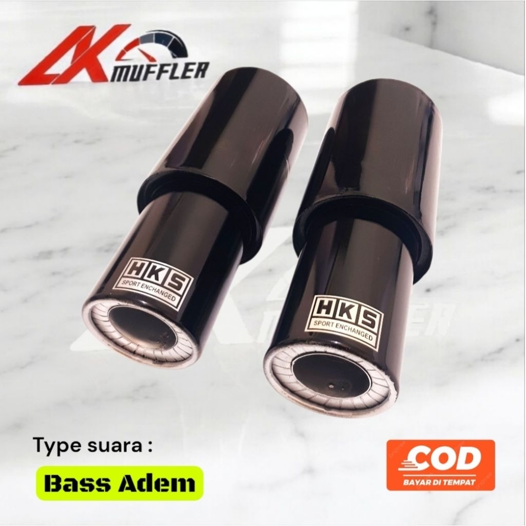 Knalpot HKS Gronel Sedet Suara Full Bass