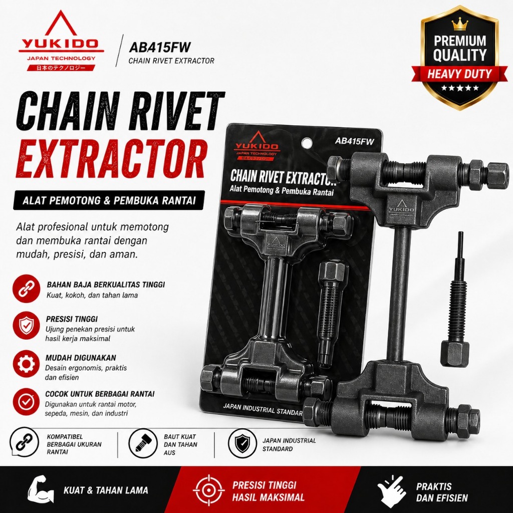 Alat Pemotong Rantai Motor Kecil - Small Chain Remover / Alat pemotong rantai keteng grip on / Alat 