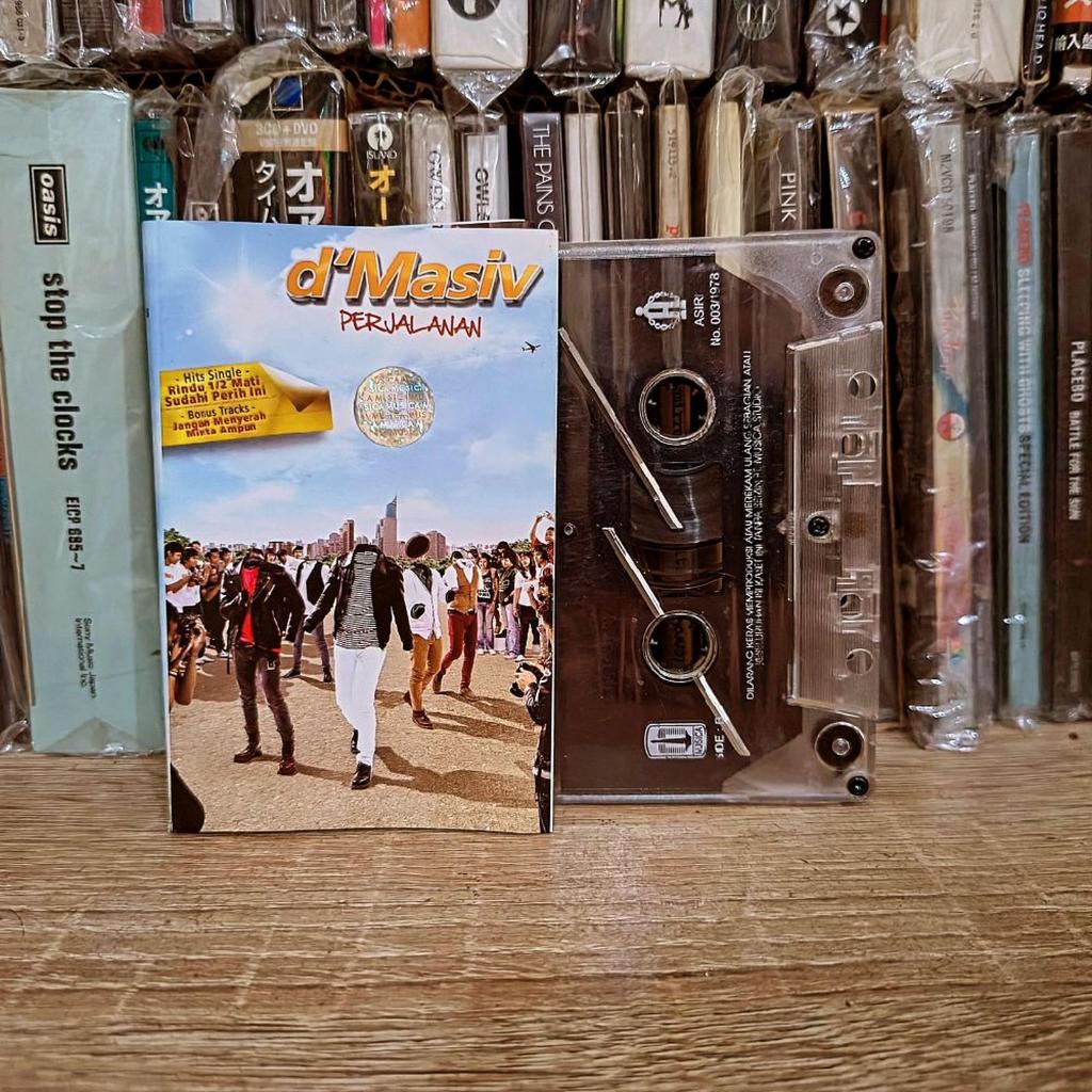 kaset pita tape original D'masiv - perjalanan