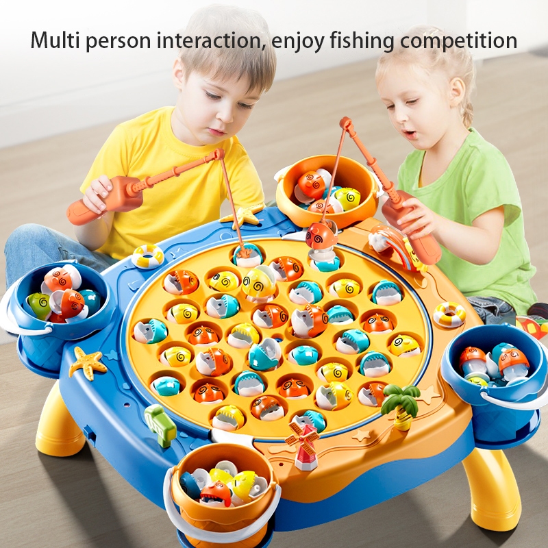 Mainan Anak Pancing Magnet Mainan Pancingan ikan Set Lengkap Mainan Anak Maina Pancing ikan Mainan A