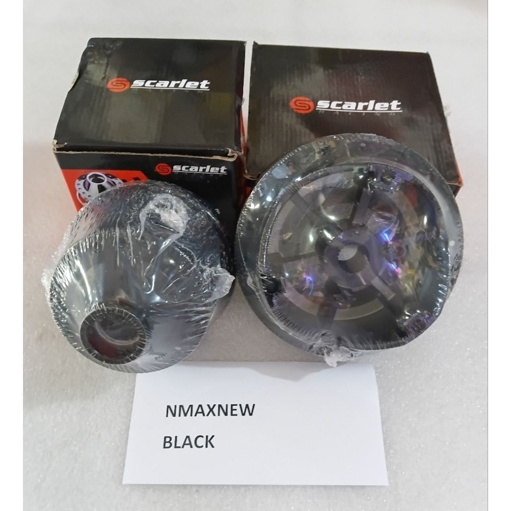 Tromol Scarlet Racing,Nmax New hitam black