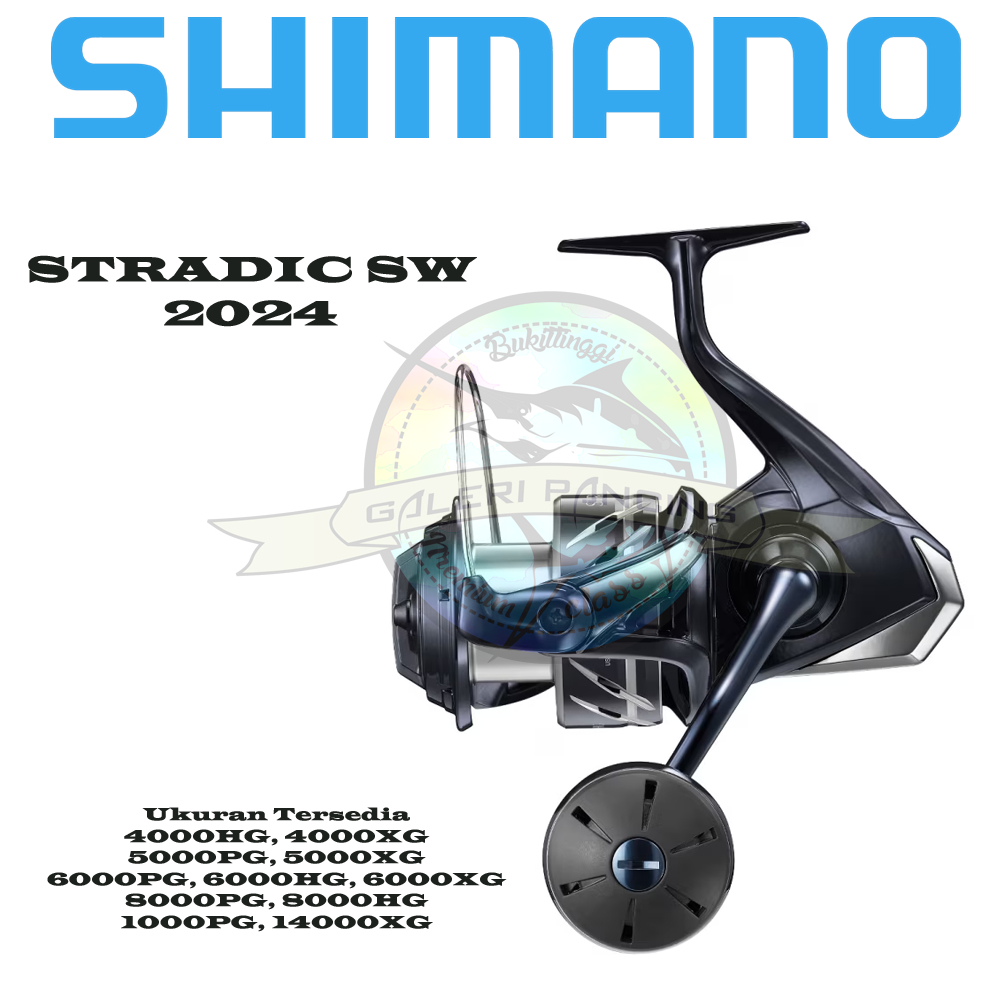 Reel Pancing Laut Shimano Stradic SW 4000 5000 6000 8000 10000 14000 2024
