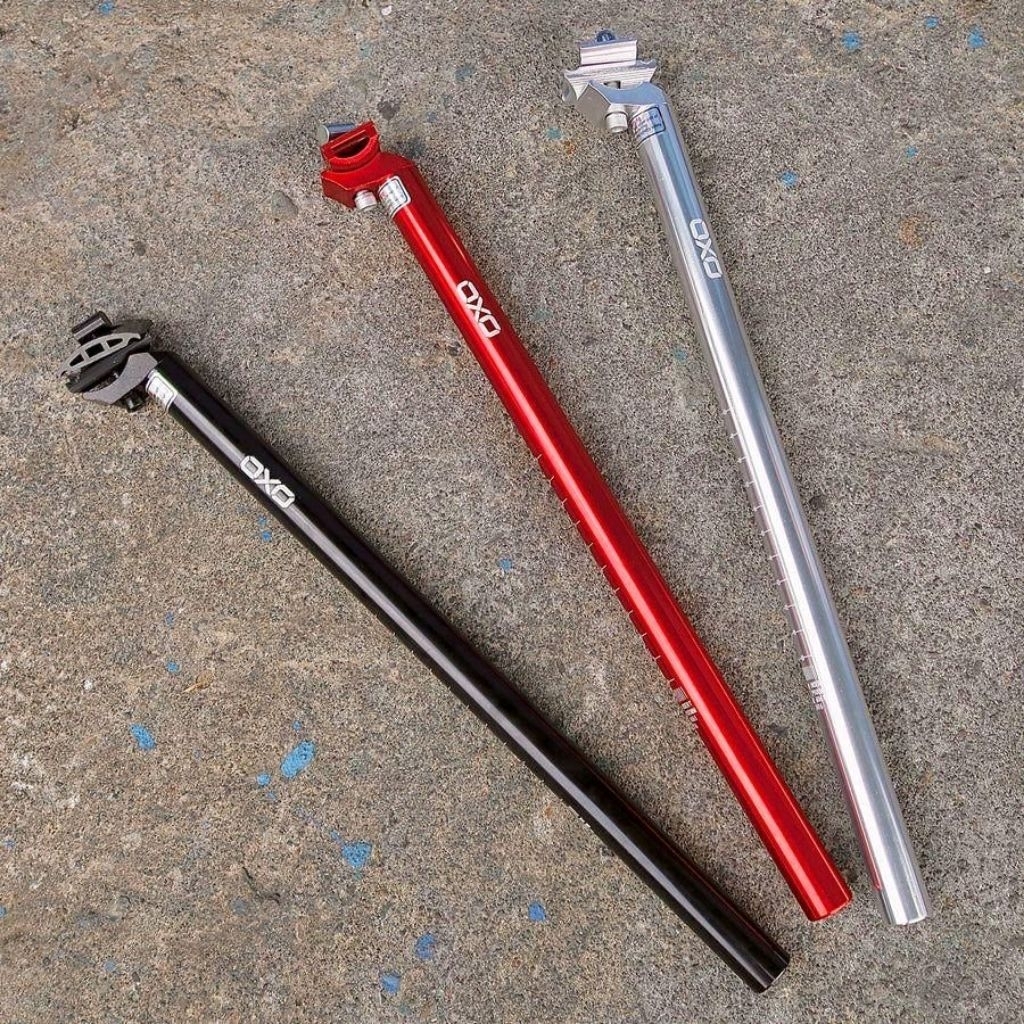 Seatpost Cagak Sadel Tiang Sadel Oxo 27.2 Alloy Panjang 400 mm